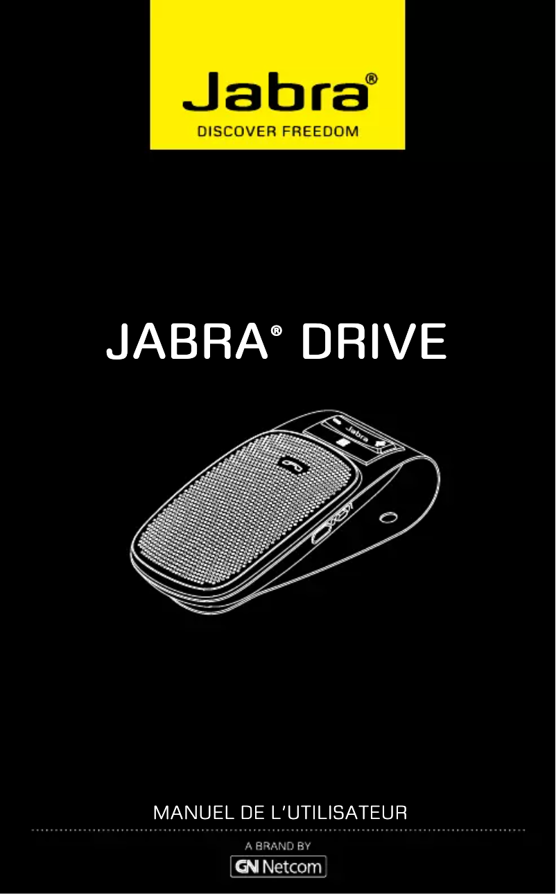 Image de la première page du manuel de l'appareil Drive
