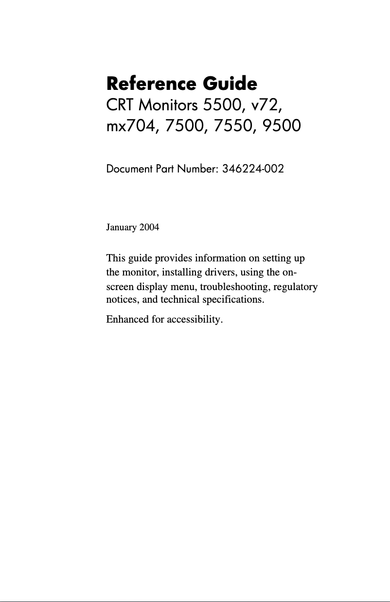 Page 1 de la notice Manuel utilisateur HP Compaq s7500