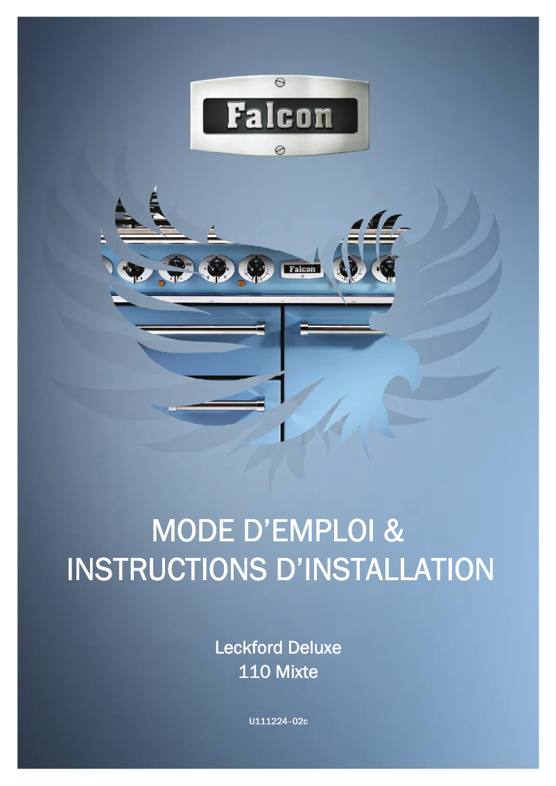 Page n°1 - Manuel utilisateur Falcon Leckford Deluxe 110