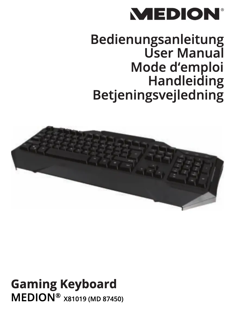 Image de la première page du manuel de l'appareil eRazer X81019