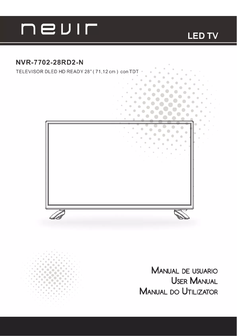 Page n°1 - Manuel utilisateur Nevir NVR-7702-28RD2-N