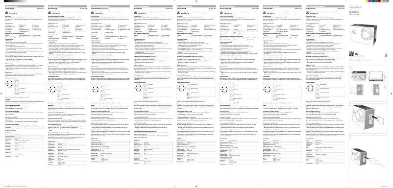 Page 1 of the manual User Manual Nedis ACAM11BK
