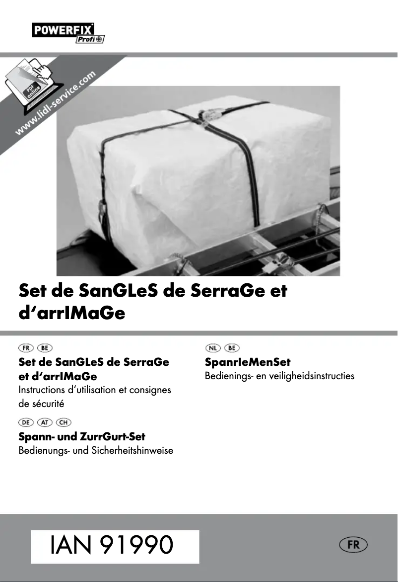 Página 1 del manual Manual de usuario Powerfix Z28970-01