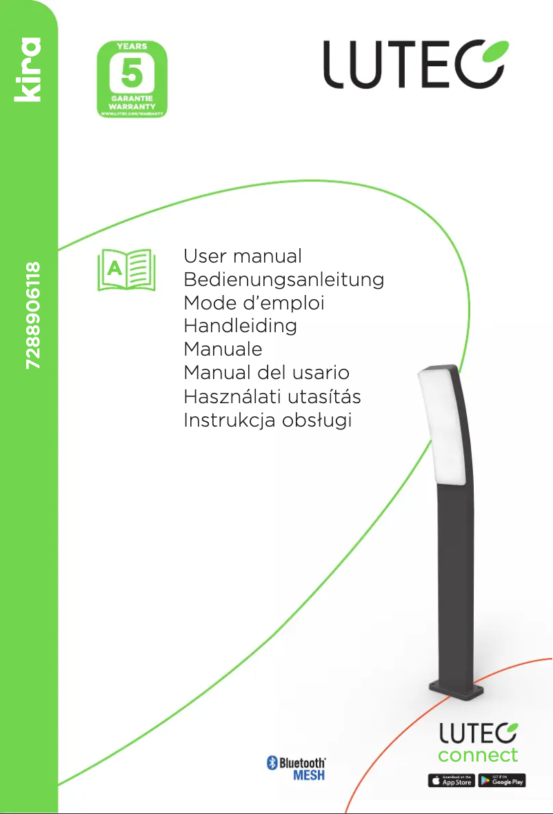 Image de la première page du manuel de l'appareil Kira