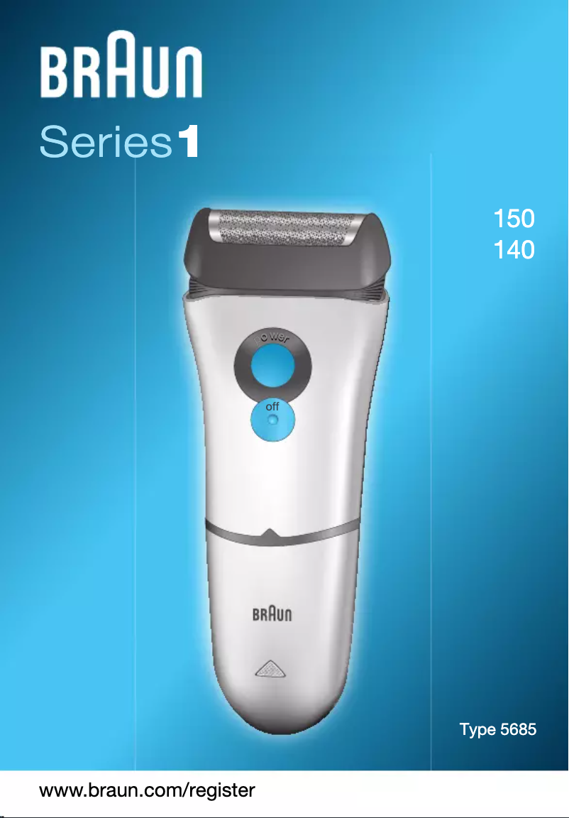 Page 1 de la notice Manuel utilisateur Braun 150