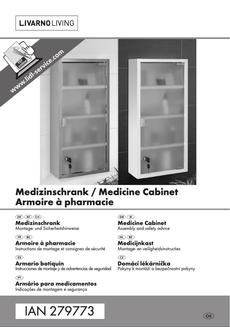 Image de la première page du manuel de l'appareil IAN 279773