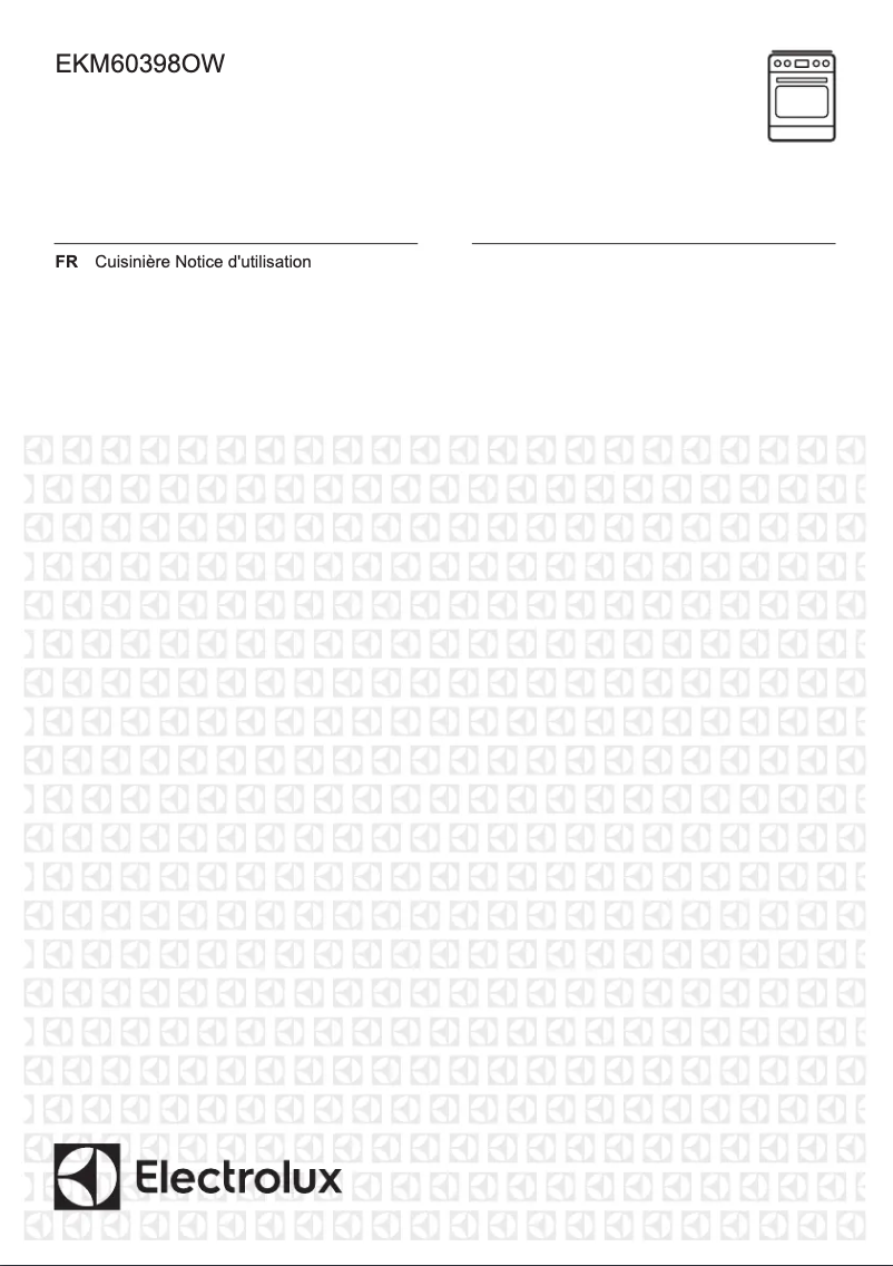 Page n°1 - Fiche technique Electrolux EKM60398OW