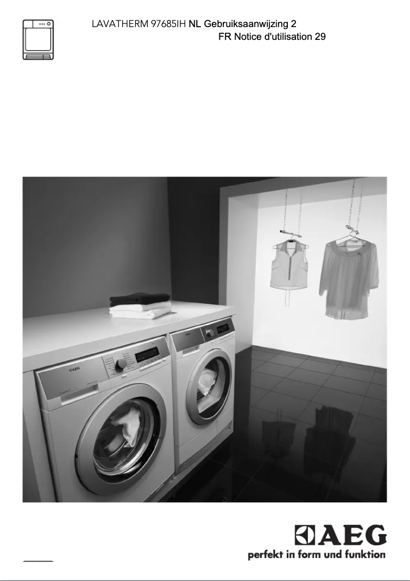 Page n°1 - Manuel utilisateur AEG T97685IH