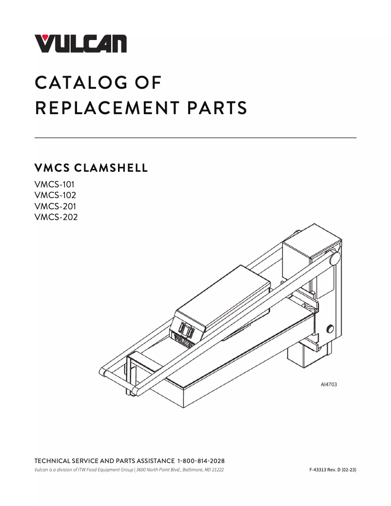 Image de la première page du manuel de l'appareil VMCS-201