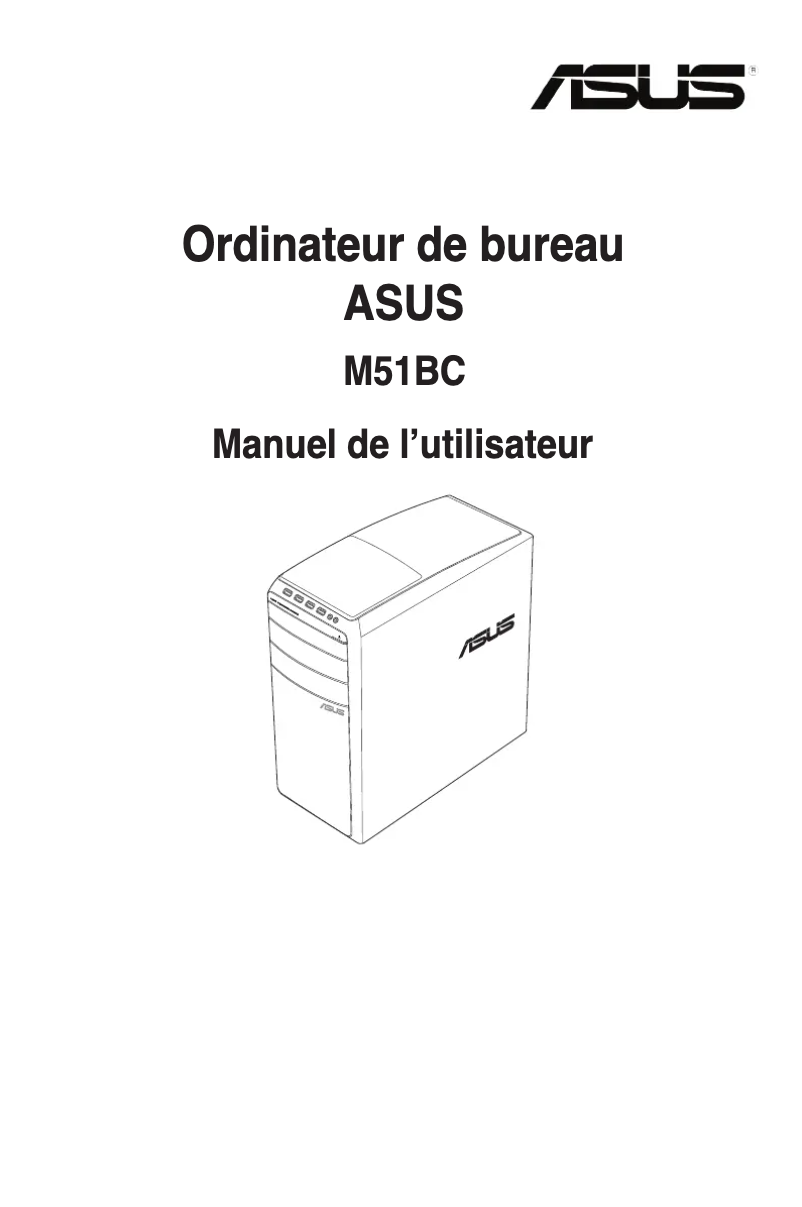 Image de la première page du manuel de l'appareil M51BC