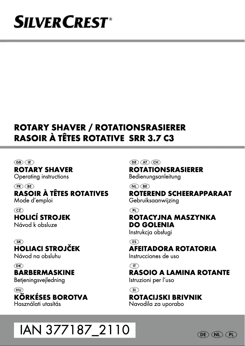 Page 1 de la notice Manuel utilisateur SilverCrest SRD 600 B1