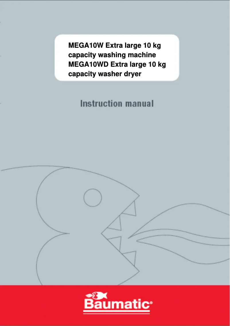 Image de la première page du manuel de l'appareil MEGA10WD