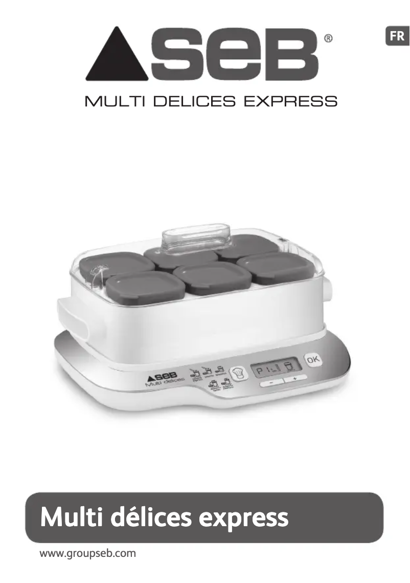 Image de la première page du manuel de l'appareil Multi Delices Express Compact