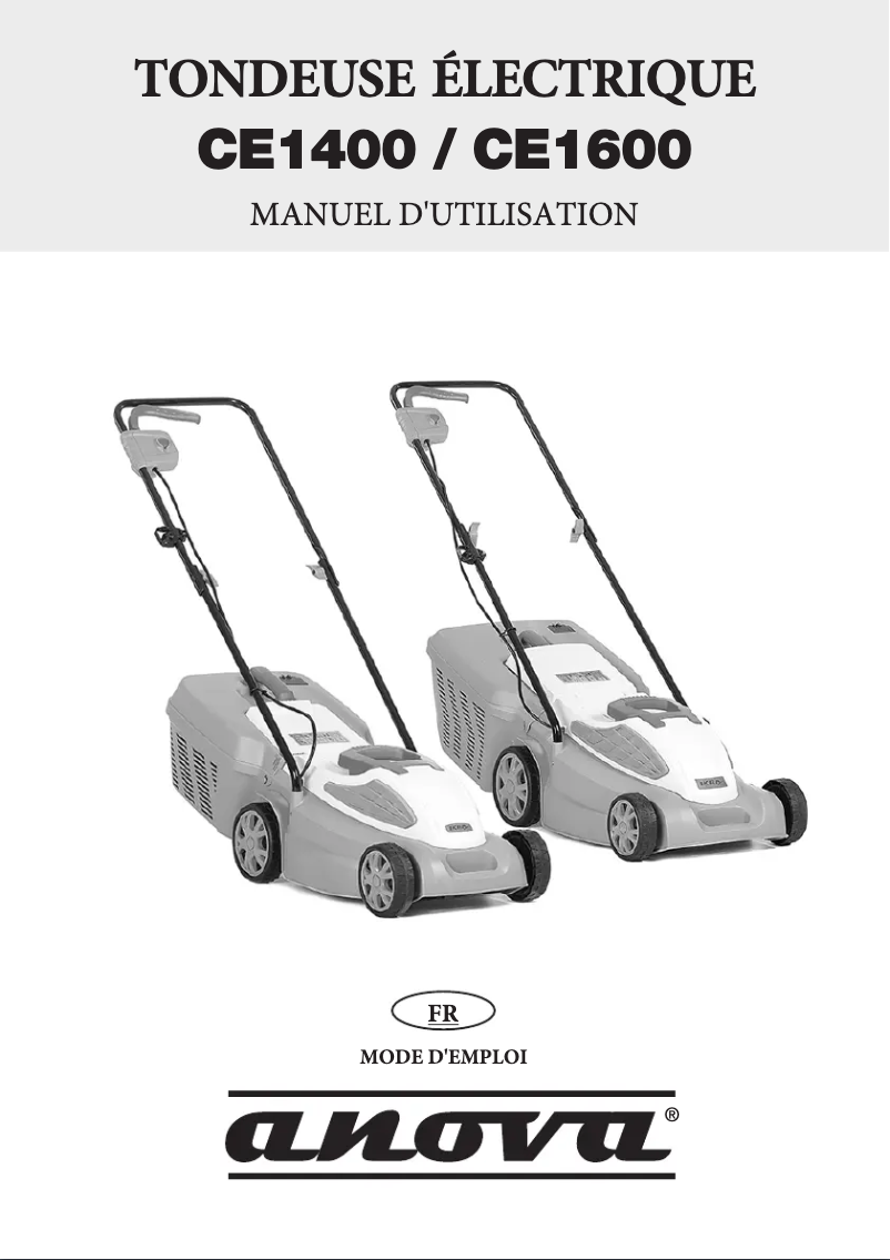 Página 1 del manual Manual de usuario Anova CE1400