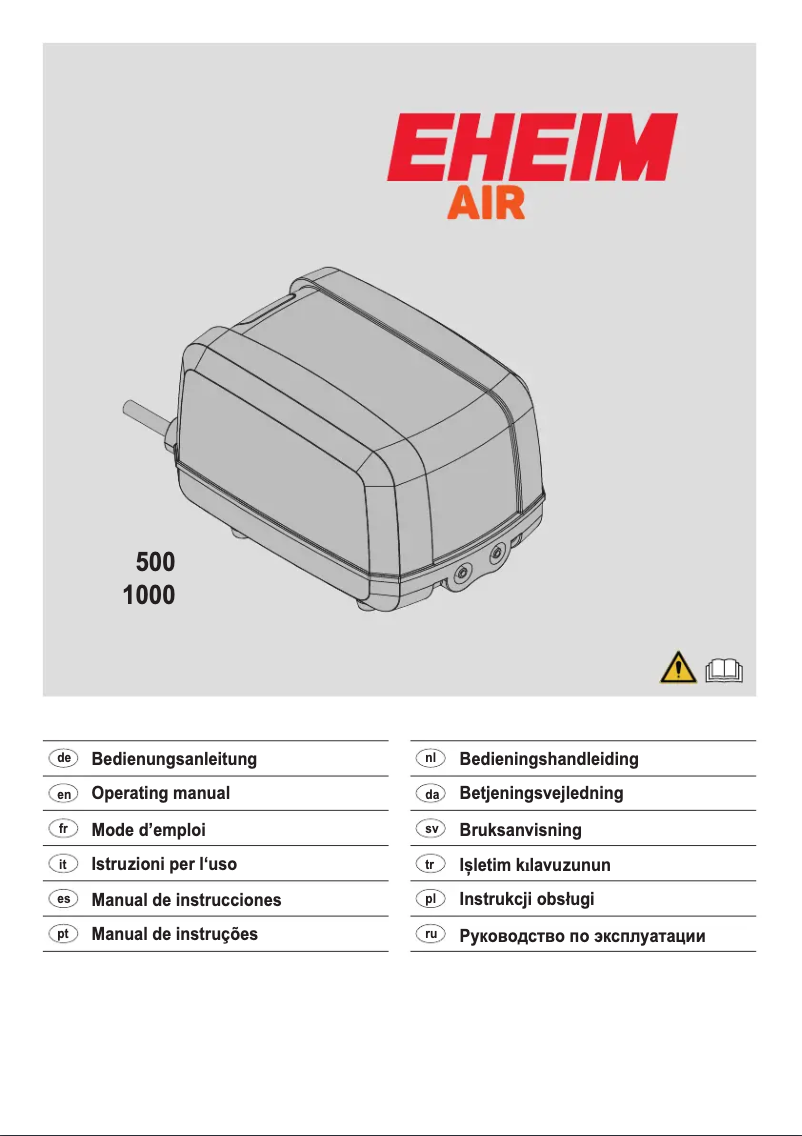 Page n°1 - Manuel utilisateur Eheim Air 1000