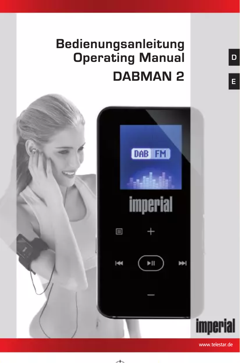 Página 1 del manual Manual de usuario Imperial DABMAN 2