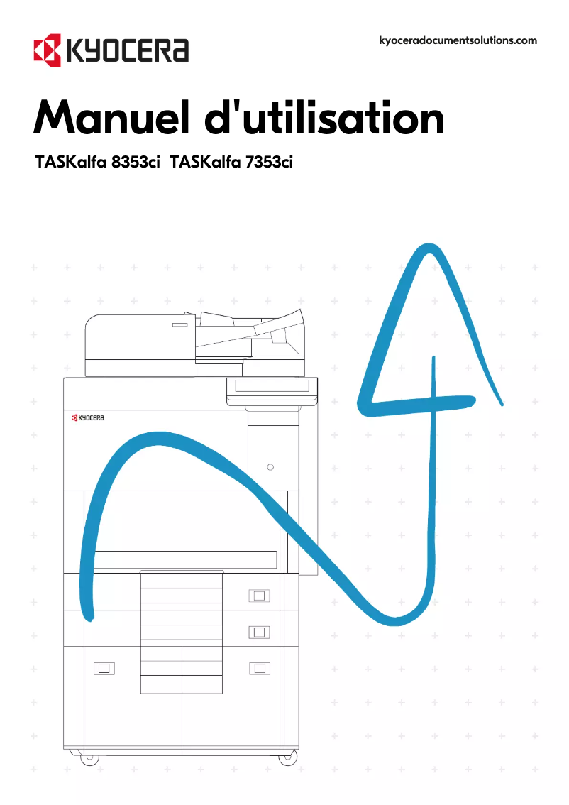 Page n°1 - Manuel utilisateur Kyocera TASKalfa 8353ci