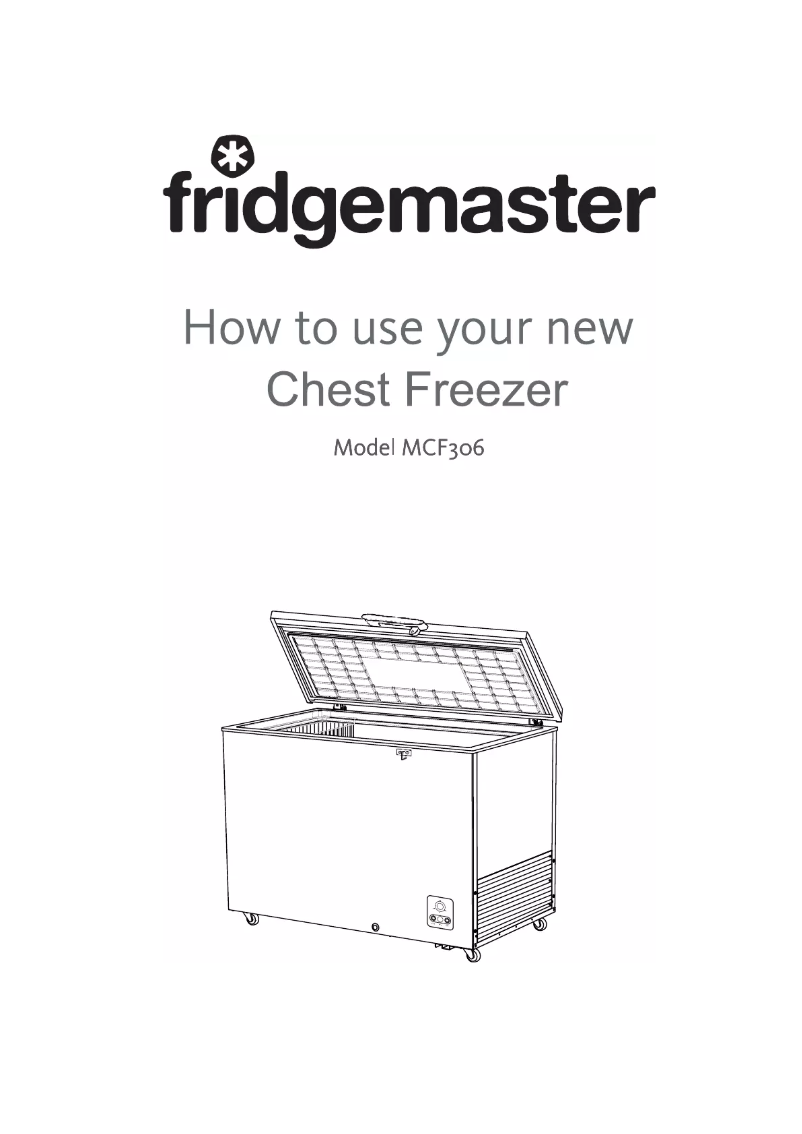 Page n°1 - Manuel utilisateur Fridgemaster MCF306