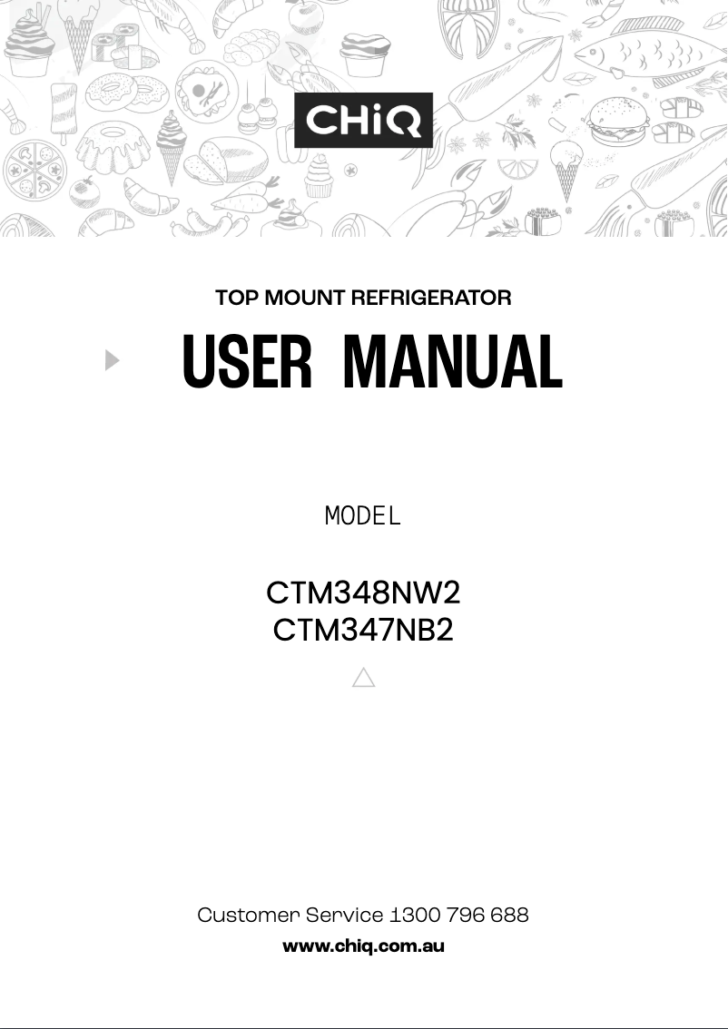 Page 1 de la notice Manuel utilisateur CHiQ CTM348NW2