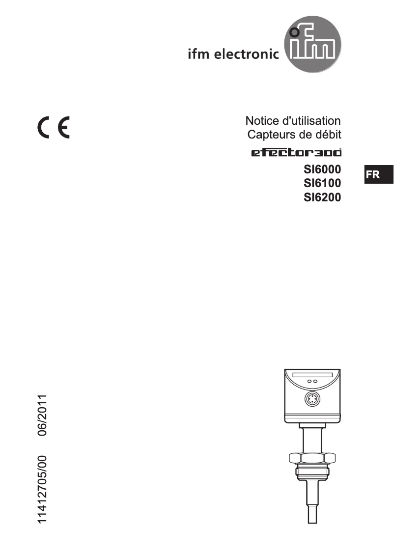 Page n°1 - Manuel utilisateur IFM SI6200