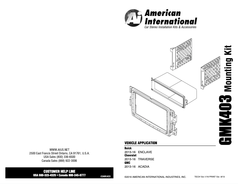 Página 1 del manual Manual de usuario PAC GMK403