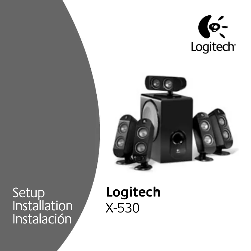 Página 1 del manual Manual de usuario Logitech X-530