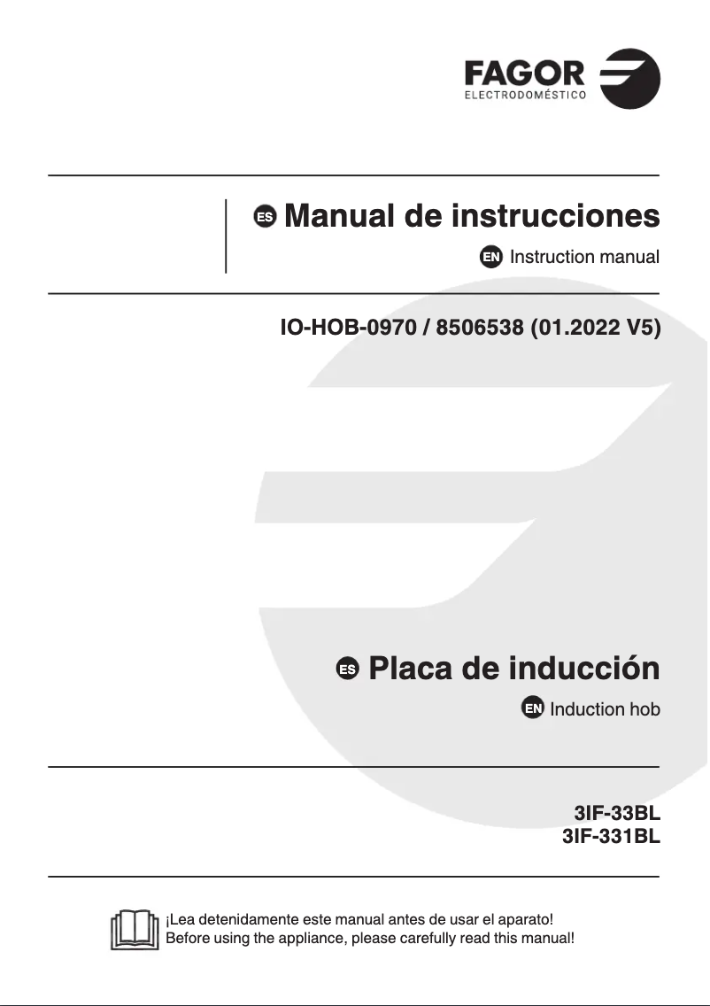 Image de la première page du manuel de l'appareil 3IF-33BL