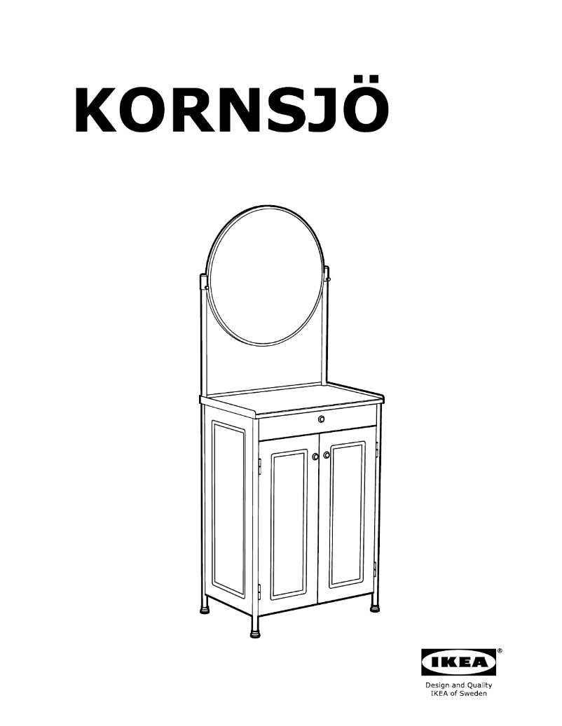 Image de la première page du manuel de l'appareil KORNSJÖ 804.715.67
