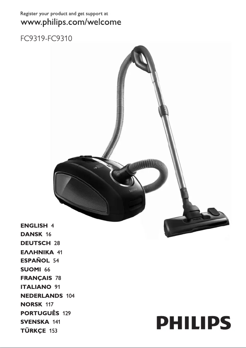 Page 1 de la notice Manuel utilisateur Philips SilentStar FC9312