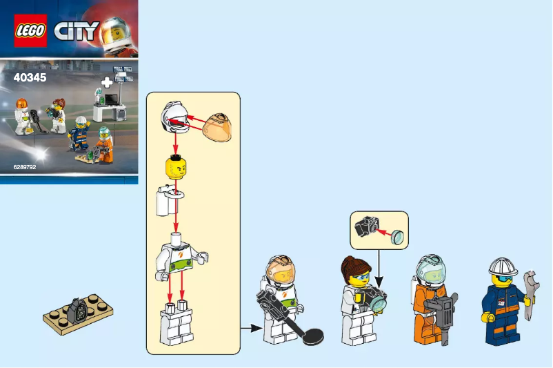 Image de la première page du manuel de l'appareil City 40345