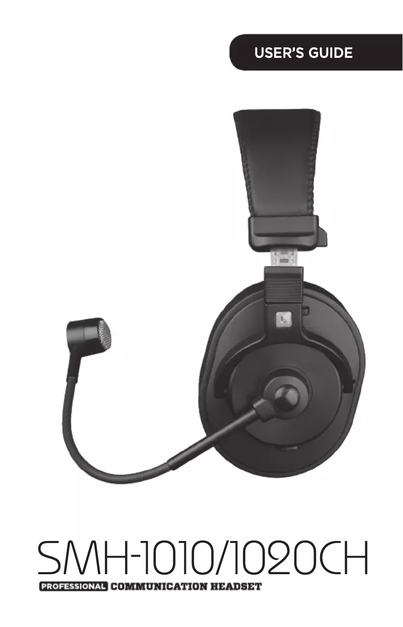 Image de la première page du manuel de l'appareil SMH-1010CH