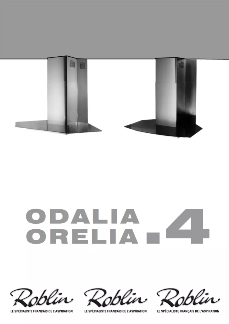 Page n°1 - Manuel utilisateur Roblin Odalia black glass 900