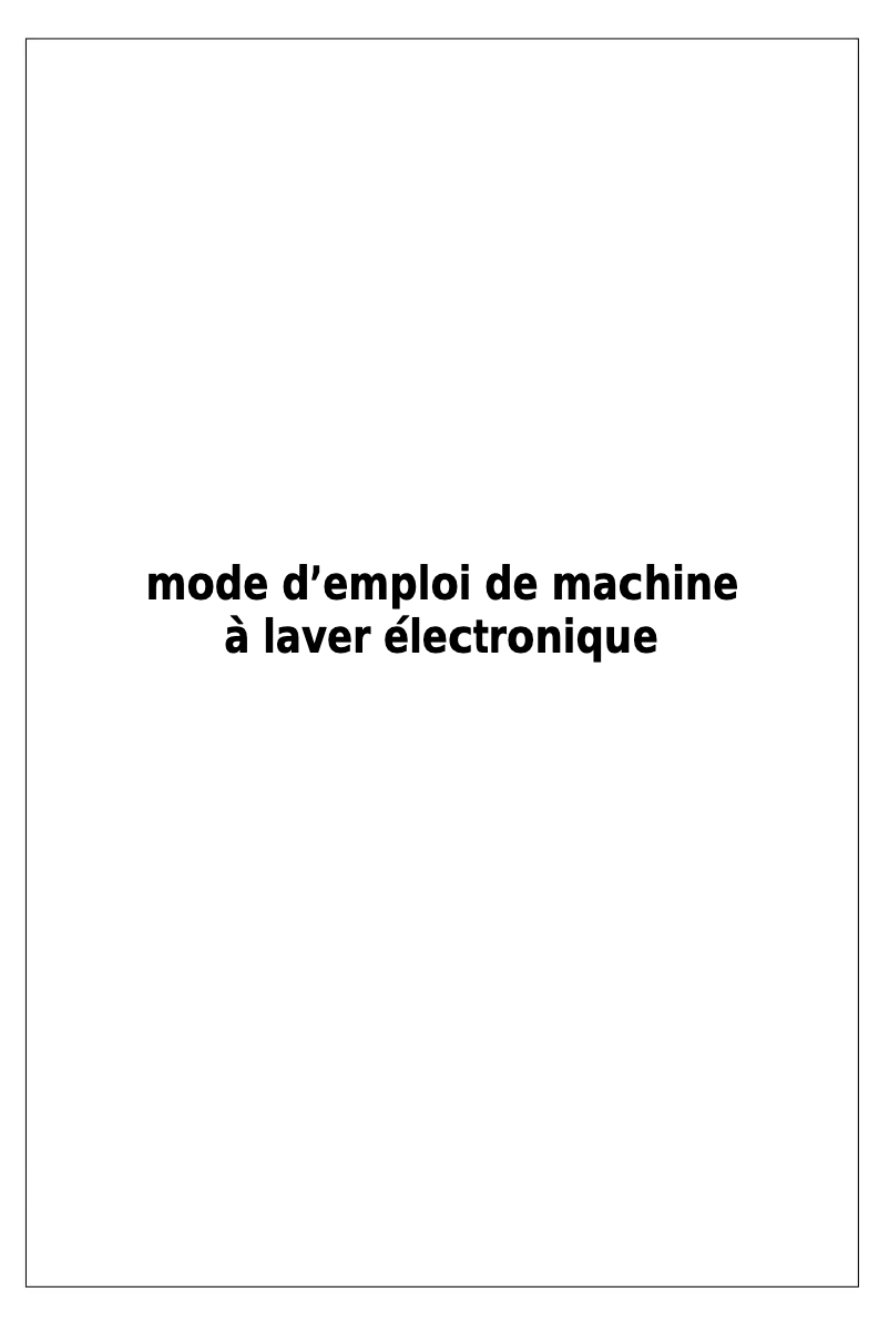 Page 1 de la notice Manuel utilisateur Cobal COB1052