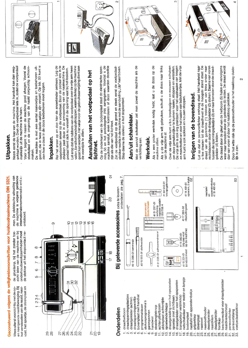 Page 1 de la notice Manuel utilisateur Husqvarna Classica