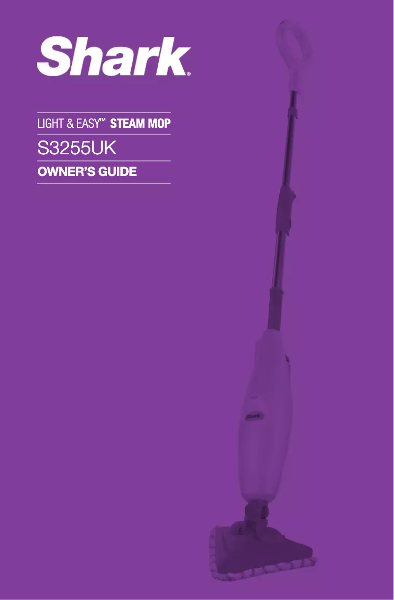 Page 1 de la notice Instructions / montage Shark Lite S3255UK