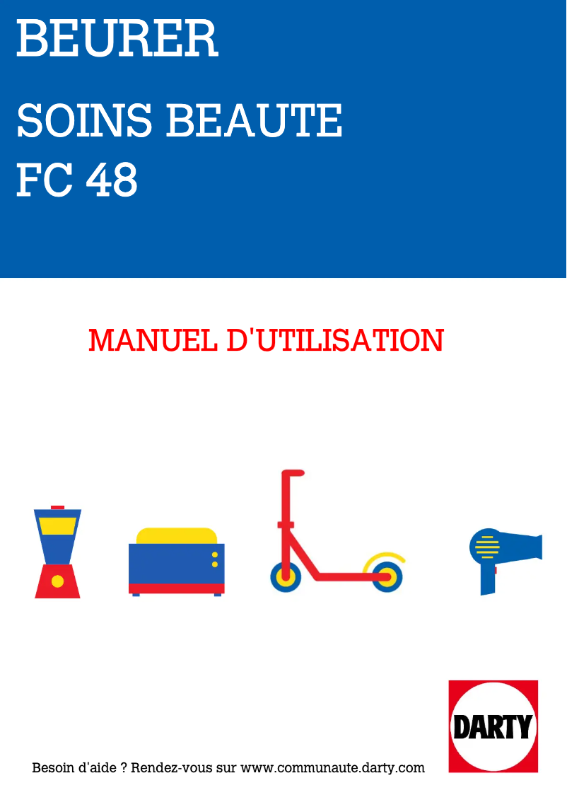 Image de la première page du manuel de l'appareil FC 48