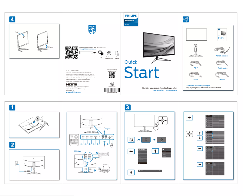 Image de la première page du manuel de l'appareil Momentum 326M6VJRMB