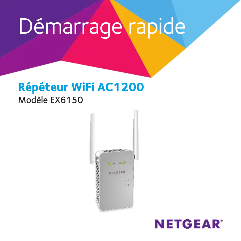 Page n°1 - Manuel utilisateur Netgear EX6150