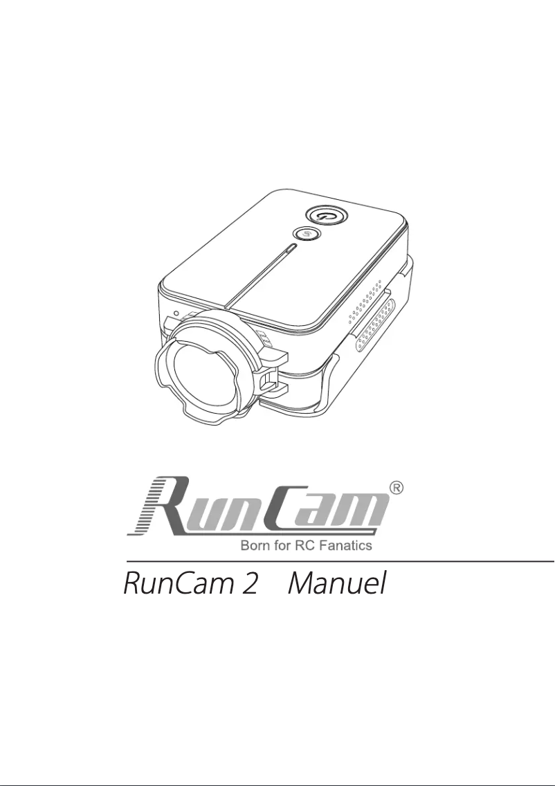 Page 1 de la notice Manuel utilisateur Runcam 2