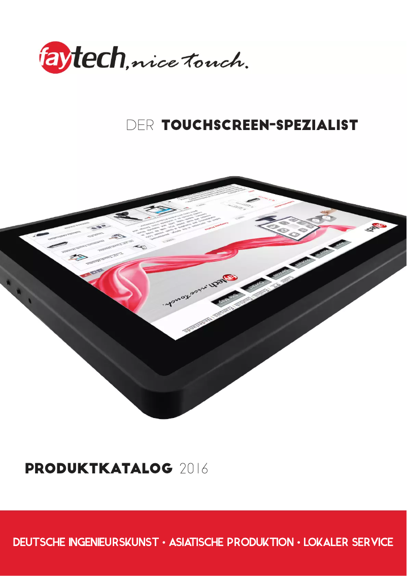 Page n°1 - Manuel utilisateur Faytech FT133TMBCAP