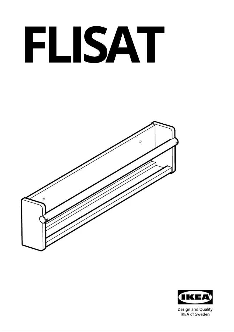 Page 1 de la notice Manuel utilisateur Ikea FLISAT 102.998.20