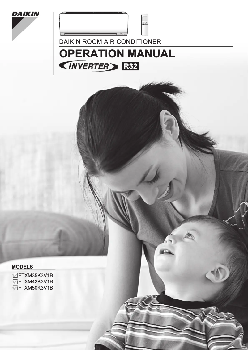Image de la première page du manuel de l'appareil FTXM35K3V1B