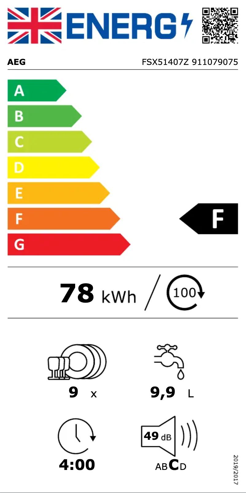 Imagen de la primera página del manual del dispositivo FSX51407Z