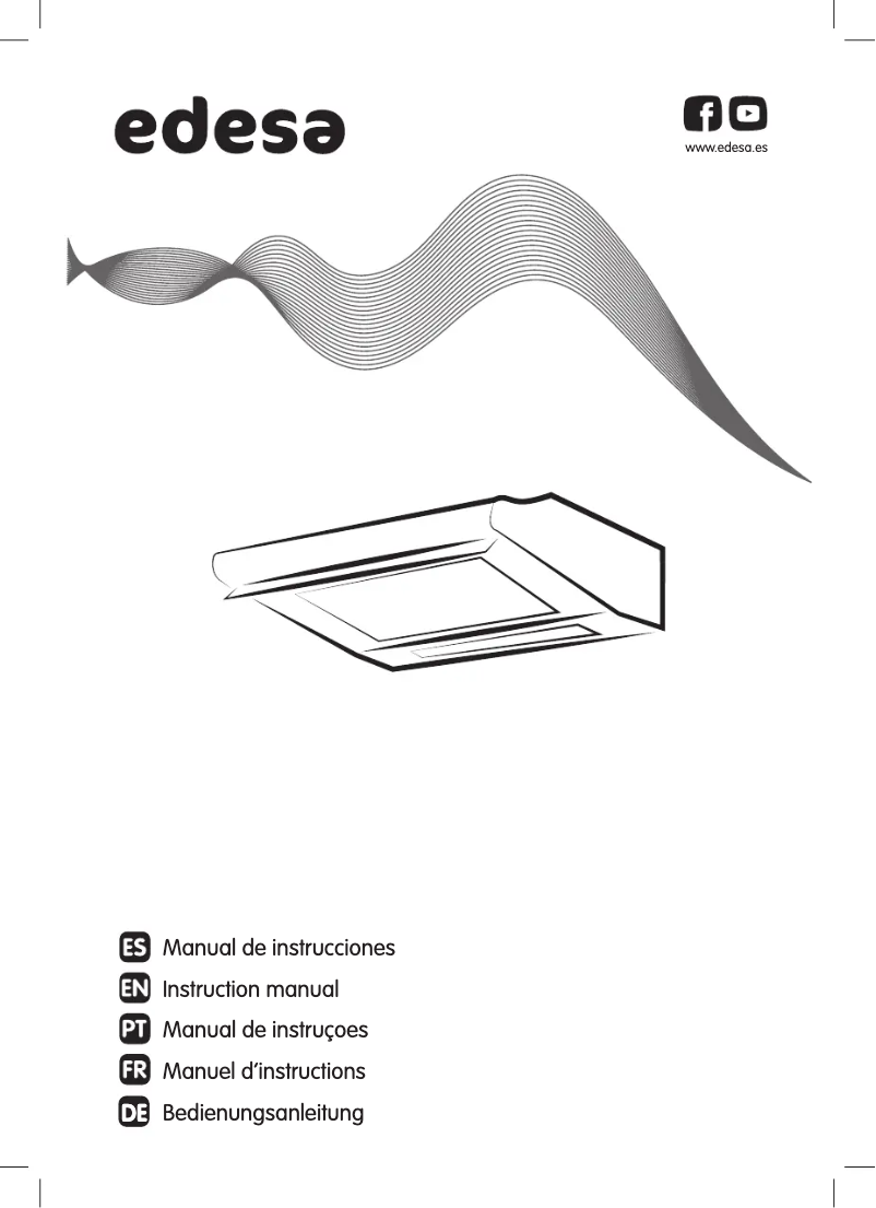 Page n°1 - Manuel utilisateur Edesa ECS-6213 X
