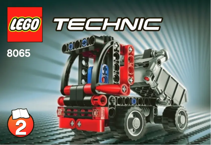 Page 1 de la notice Manuel utilisateur Lego Technic 8065
