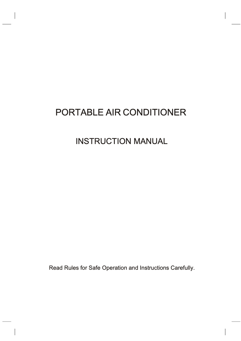 Page 1 de la notice Manuel utilisateur Midea MPF14CEN2