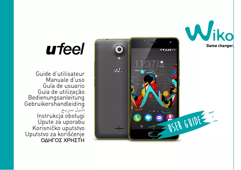 Page 1 de la notice Manuel utilisateur Wiko U Feel