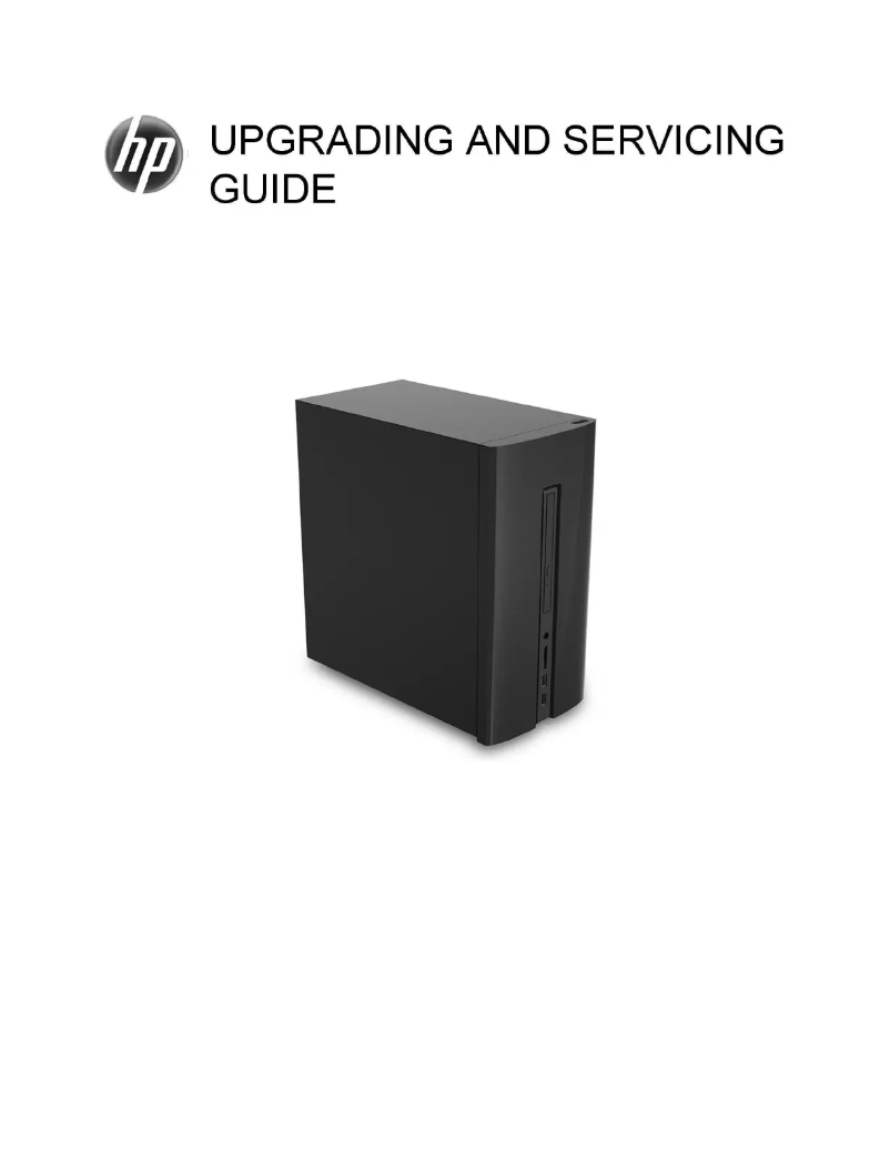 Page n°1 - Manuel utilisateur HP 460-a010nd