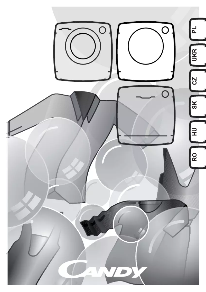 Page n°1 - Manuel utilisateur Candy BTD HY10A2TKEX-S
