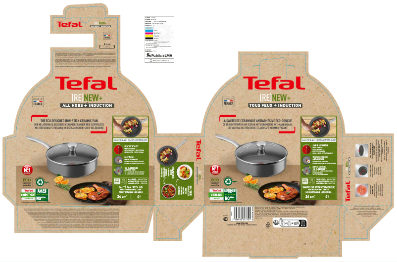 Page 1 de la notice Manuel utilisateur Tefal Renew+
